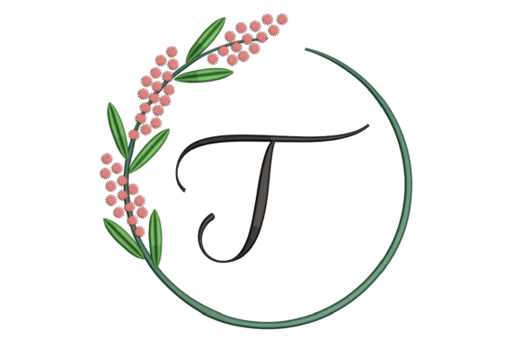 Monogram T: A Floral Embroidery Review