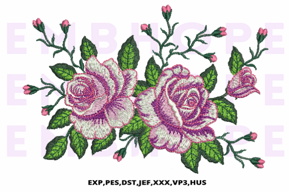 Purple Stitch Flowers: A Holiday Embroidery Review