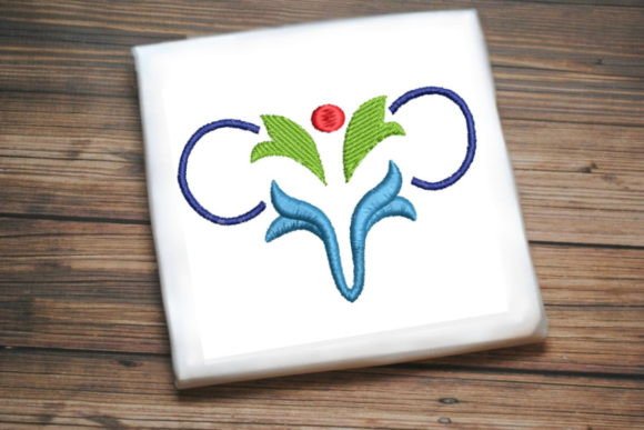 Review: Decorative Floral Blue Green for Holiday Crafts