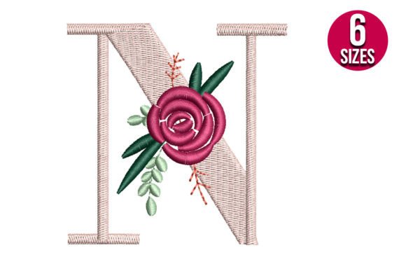 Review: Floral Alphabet N Letter for Holiday Sales