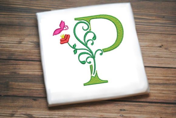 Review: Floral Letter P with Butterfly for Holiday Crafts