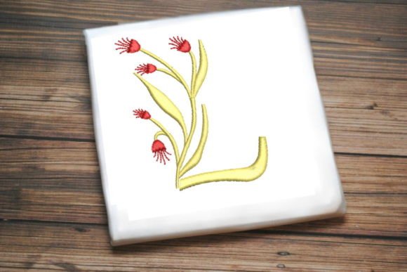 Review: Floral Monogram Letter L for Etsy Shops