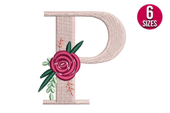 Reviewing Floral Alphabet P Letter for Etsy Shops