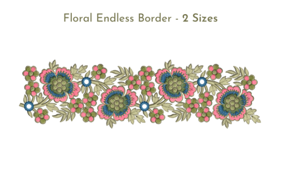 Reviewing Floral Endless Border for Holiday Sales