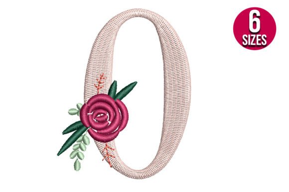 Reviewing Floral Number 0 for Birthday Embroidery Projects